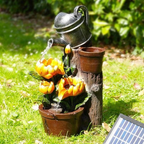 Solar garden water feature - solar,