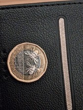 1 Pound Coin and 2coin 5 Pence