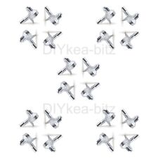 20 IKEA BILLY Shelf Supports Pins Fixings Pegs Part 131372  Bookcase 3rd Gen