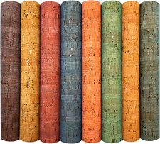 8 Pcs/Set Colored Cork Faux