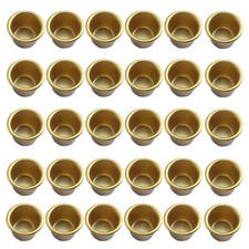 30Pcs Candle Insert Metal Decorative Tea Light Holder Candlestick Metal Fittings