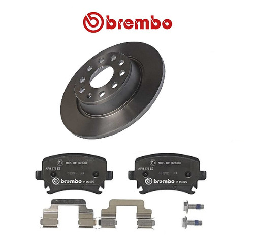 Rear axle 282mm - rear, brembo