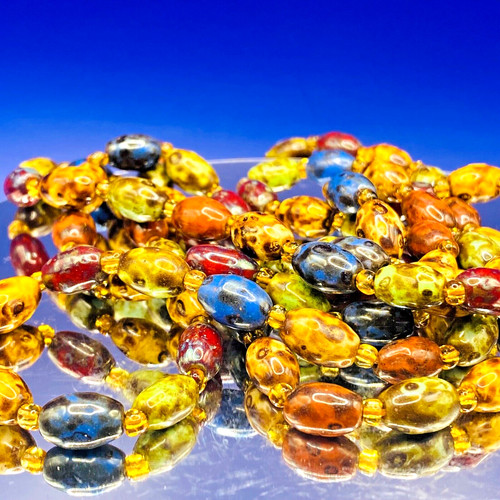 Vtg multicoloured mottled - vtg,
