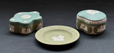 Wedgwood green Jasperware - 2