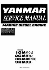 YANMAR 1GM 2GM 3GM 3HM MARINE