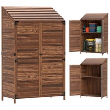Outsunny wooden garden - garden, storage