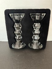 New Cut Glass Dinner Candle Holders Designed by Julien MacDonald