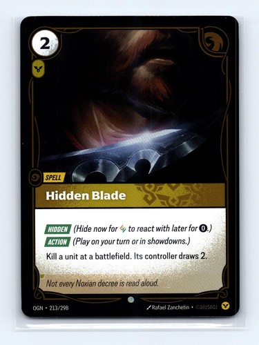 Hidden blade 213 - hidden, 213/298