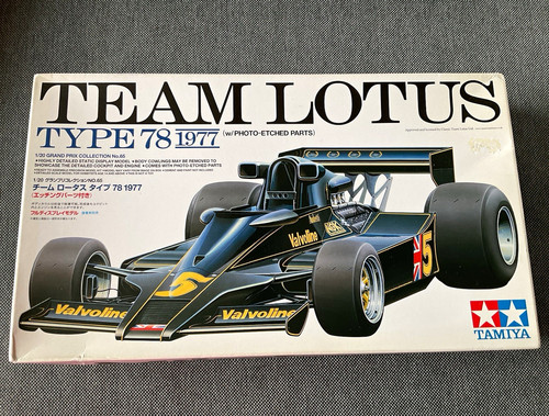 Tamiya team lotus - tamiya, 1977