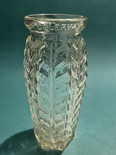 Vintage pressed glass - pressed,