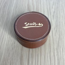Pig Skin Leather Round Studs