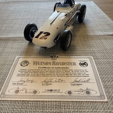 CAROUSEL 1 1/18 SCALE WATSON ROADSTER 1961 INDIANAPOLIS 500 POLE EDDIE SACHS #12