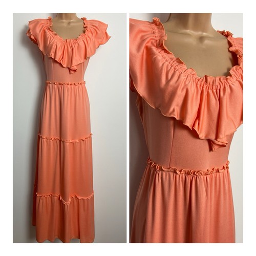 Vintage 70s coral peach - vintage,