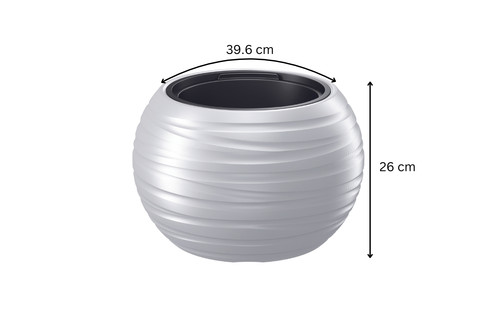 Round plant pot elegant - round,