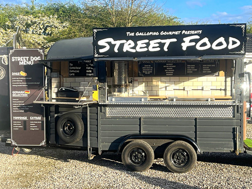 Street food concession - street,