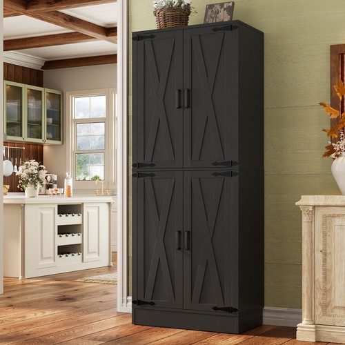 Tall kitchen pantry - kitchen,