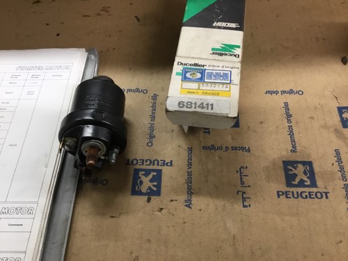 Peugeot 504 petrol starter