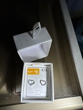 Pair Stirling Silver Stud