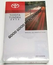 2013 TOYOTA TUNDRA OWNERS MANUAL GRADE LIMITED PLATINUM 5.7L 4.6L 4.0L 4WD RWD 