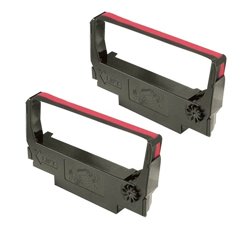 Black red ribbon - black, epson