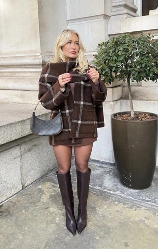 Zara woman fw25 - fw25, plaid