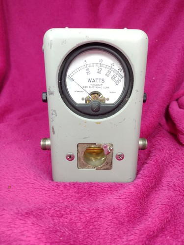 Bird wattmeter used - 43, –