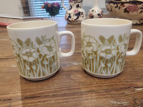 Hornsea fleur mugs pair - 2,