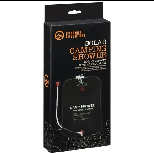 Portable solar camping shower - portable,