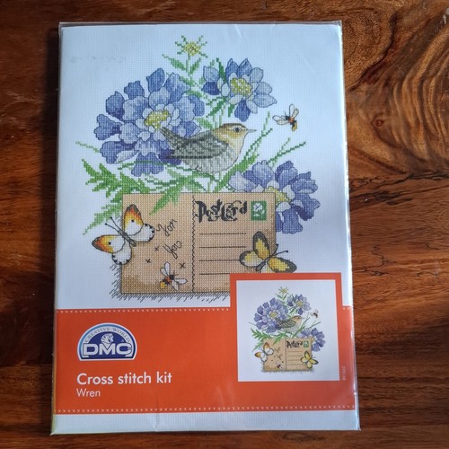 Dmc wren counted cross stitch - wren,