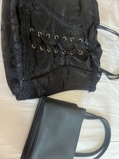 corset bag and coinpurse