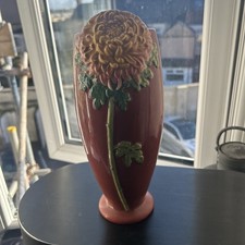 BESWICK VINTAGE ART DECO CHRYSANTHEMUM VASE Read Description