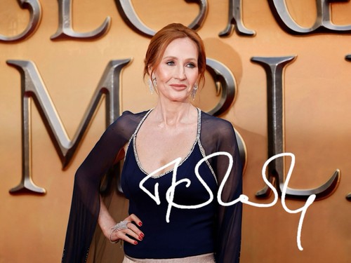 Rowling signed autograph - rowling,