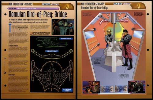 Romulan bird prey - bridge,