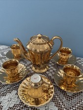 Wade Gold Lustre Coffee Pot &