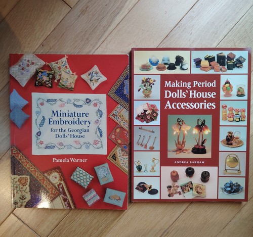 Making dolls house miniatures - dolls,