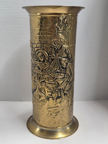 Brass umbrella stand - brass,