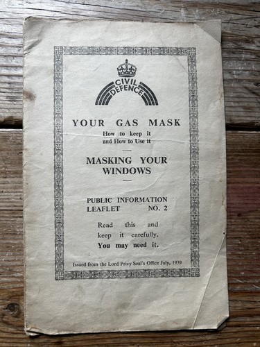 Original ww2 civil defence - civil,