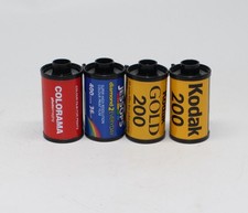 Four 35mm Film Rolls of