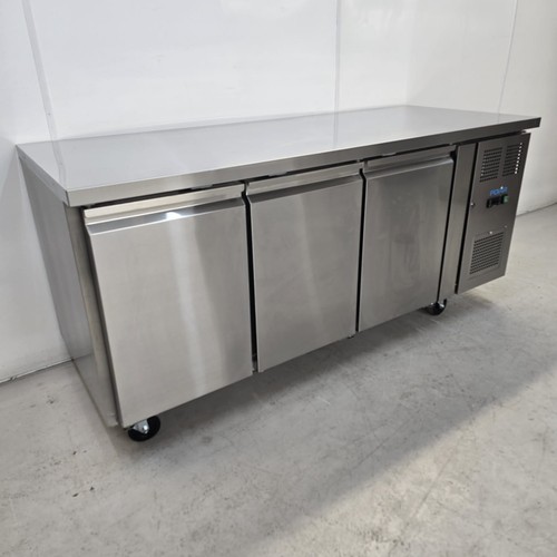 Counter fridge triple door - fridge,