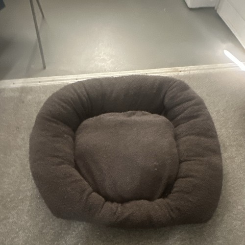 Grey plush nesting dog - grey,