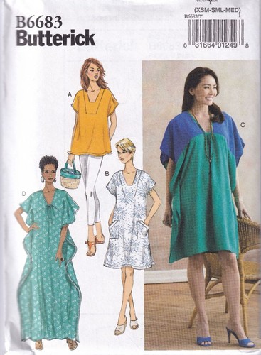 Butterick b6683 tunic - b6683, and