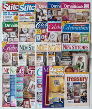 Various Cross Stitch Magazines