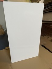 400mm white gloss slab - white,