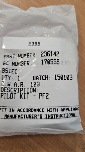 Baxi 236142 pilot kit - 236142,