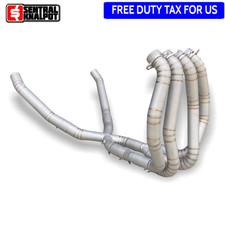 Header exhaust system pipes