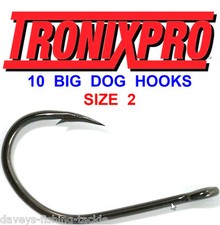 10 TRONIX BIG DOG HOOKS SIZE 2