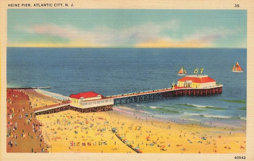 Aerial view heinz pier - heinz,