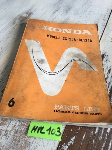 Honda ss125a cl125a - honda, ss125