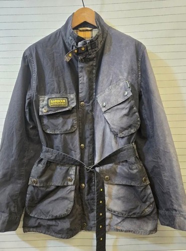 Beautifully faded barbour - beautifully,