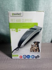 Zoofari Pet Hair Clippers- 9 Piece Set.
